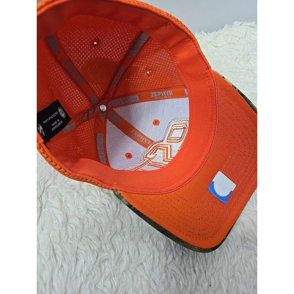 Zephyr Oklahoma State Cowboys Flex Fit Youth Kids‎ Hat Cap Camo Hunting Orange